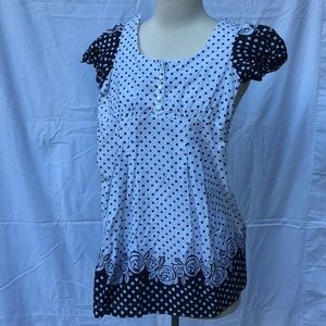 Polka Dot Petite Dress